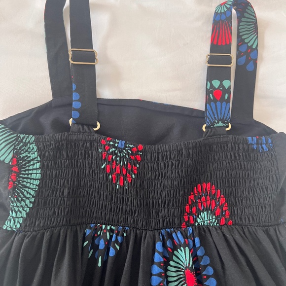 Kate Spade Firework Floral Al Fresco Midi Dress Size XXS - Picture 6 of 10